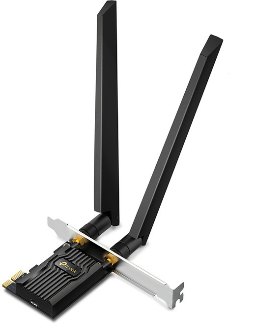 티피링크 AXE5400 Wi-Fi 6E 블루투스 5.3 PCIe 무선 랜카드, Archer TXE72E, 1개