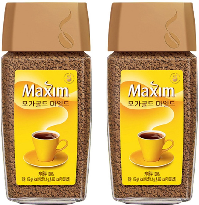 맥심 모카골드 마일드 커피, 175g, 1개입, 2개