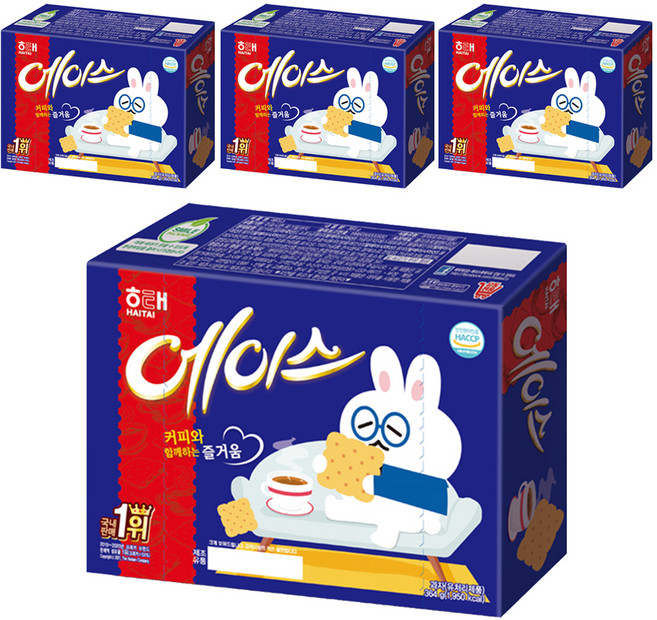 해태에이스, 364g, 4개