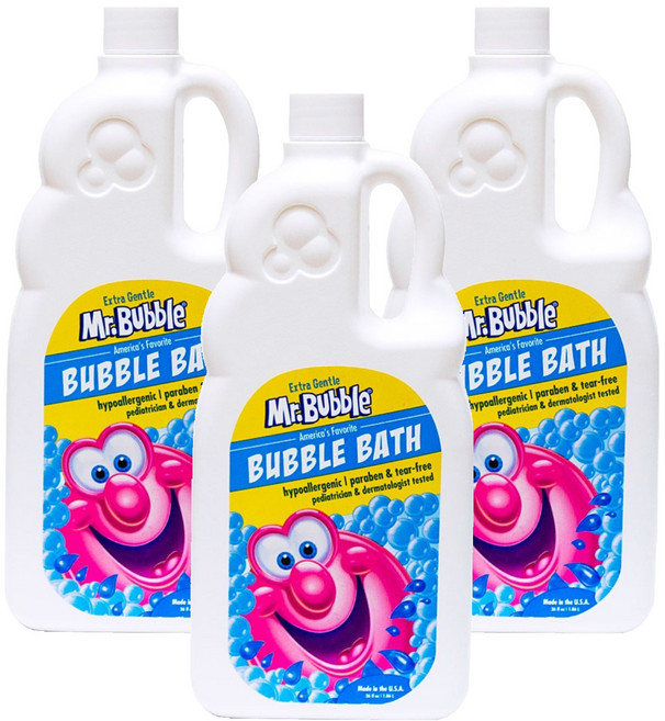 미스터버블 엑스트라젠틀 거품목욕제, 1.06L, 3개