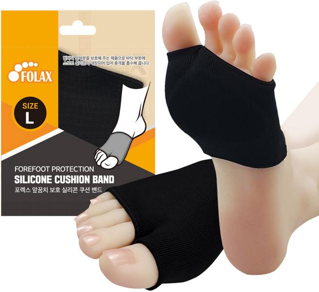포렉스 앞꿈치 보호 실리콘 세트 쿠션 밴드