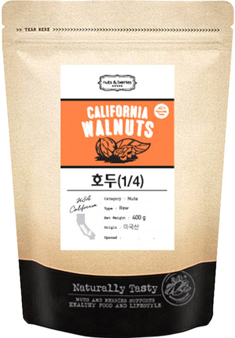 넛츠앤베리스 호두, 400g, 1개