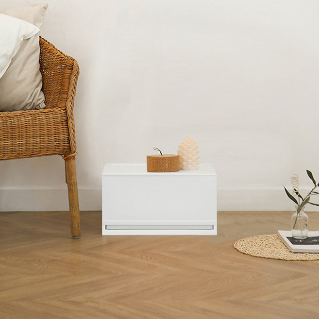 샤바스 컬러스토리 서랍장, 화이트, 1단