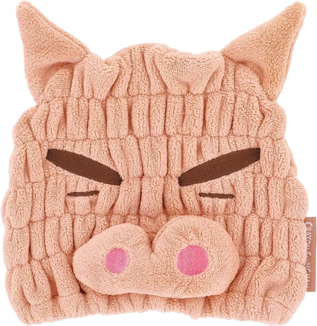 Skater 蠟筆小新速乾吸水浴帽, 不理不理左衛門 粉色, 1個