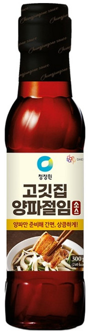 대상 청정원 고깃집 양파절임 소스, 300g, 1개