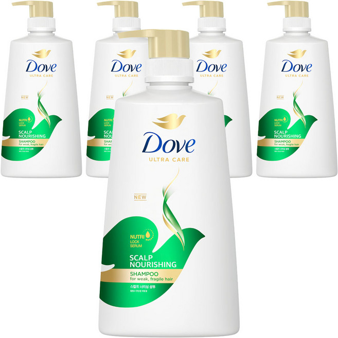 Dove 多芬 滋養頭皮洗髮乳, 680ml, 5個