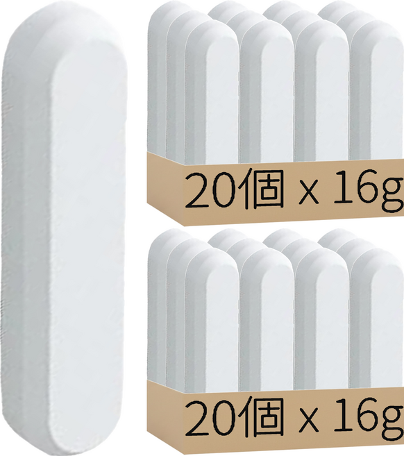 BangJiaShi 幫家適 珪藻土乾燥條 除濕吸濕 防潮 乾燥棒, 40個, 16g