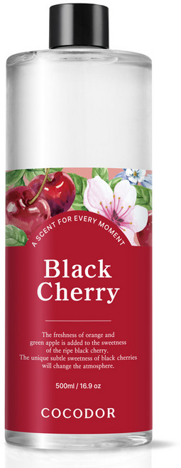 코코도르 디퓨저 리필, 블랙체리, 500ml, 1개