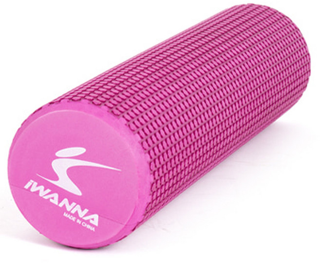 아이워너 EVA 폼롤러, 라즈베리퍼플, 1개