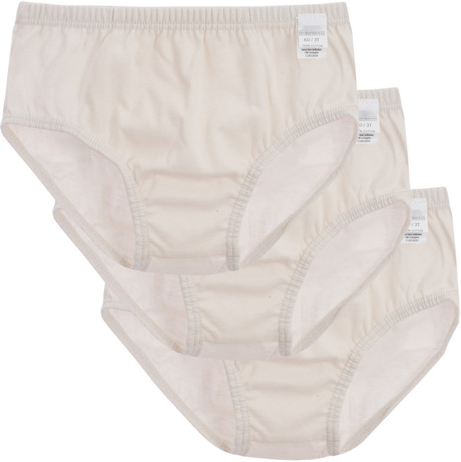 오가닉붐 남아용 무무 삼각 팬티 3p