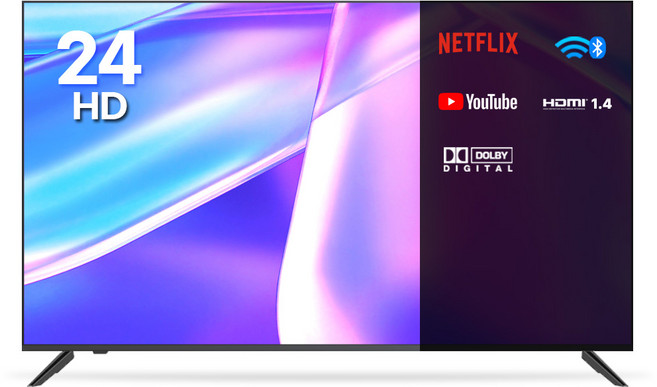 이노스 HD 넷플릭스 스마트 TV, 60cm(24인치), S2401KU, 스탠드형, 고객직접설치