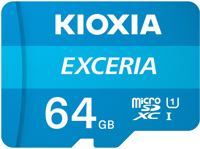 키오시아 EXCERIA 마이크로 메모리 카드 홈캠 블랙박스 CCTV SD LMEX1L064GG4, 64GB, 1개