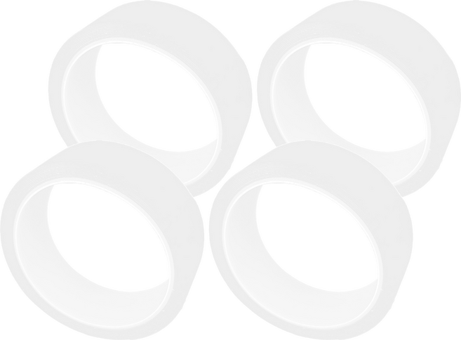 咪咪購物 超黏透明雙面膠帶, 4個