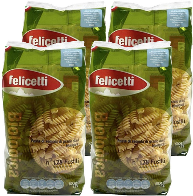 felicetti 螺旋麵, 500g, 4個