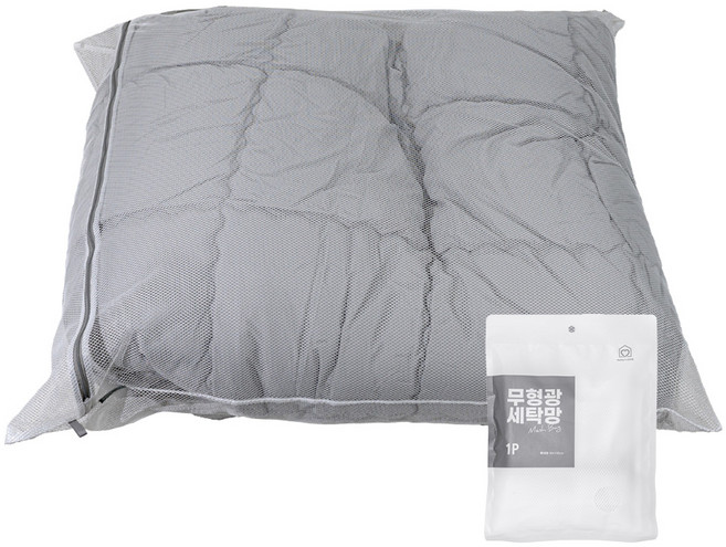 마더스홈 무형광 세탁망 90 x 100 cm, 화이트, 1개