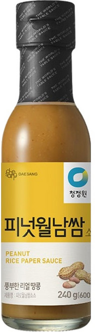 청정원 피넛월남쌈 소스, 240g, 1개