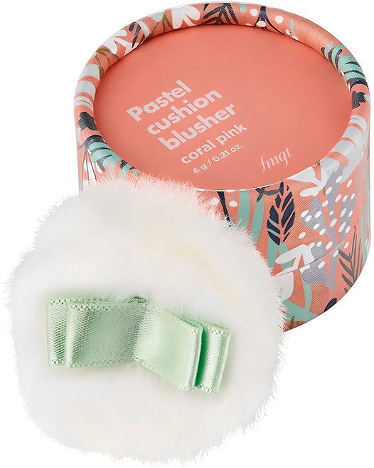 더페이스샵 파스텔 쿠션 블러셔 6g, 02호코랄핑크, 1개
