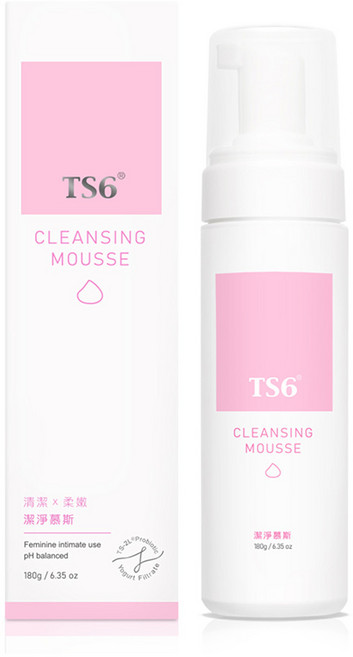 TS6 護一生 潔淨慕斯, 180ml, 1瓶