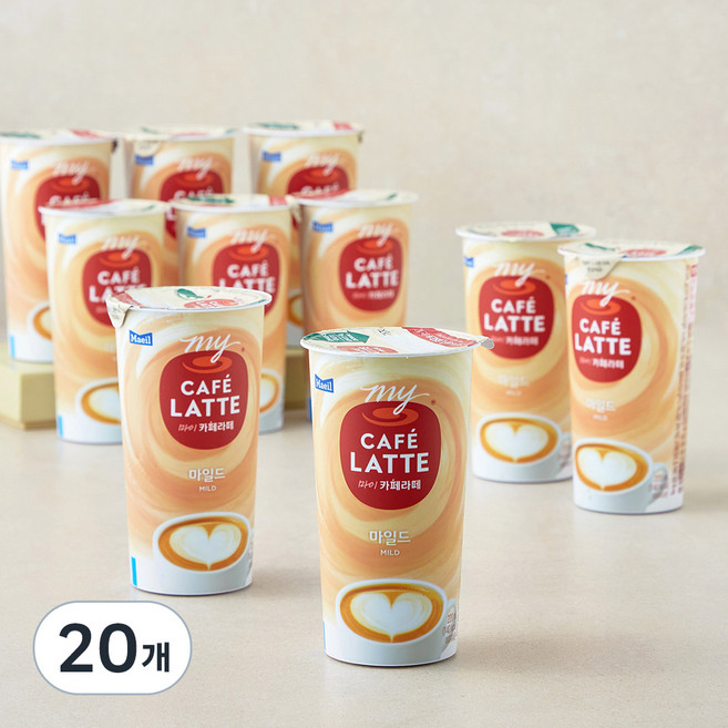 마이카페라떼 마일드, 220ml, 20개