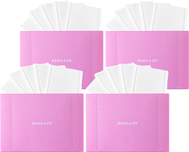 BANILA CO 芭妮蘭 多功能5層化妝棉, 80枚入, 4個