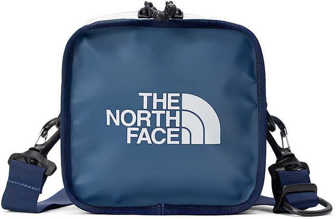 THE NORTH FACE 城市生活抗水小方包, 藍色 + 灰色, 1個