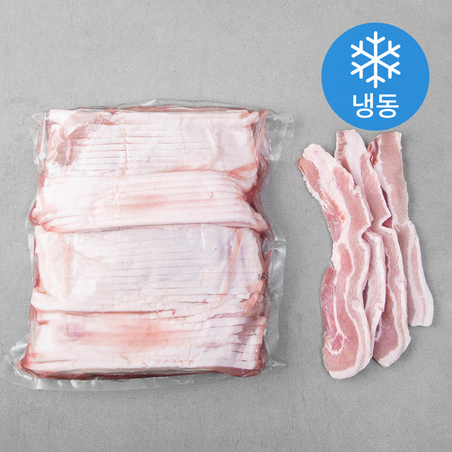 미트코리아 스페인 삼겹 7mm (냉동), 2.5kg, 1개