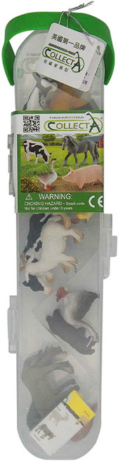 COLLECTA 迷你農場動物模型玩具套裝, 1盒