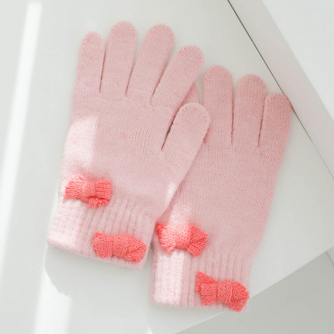 로로샤 여아용 리본장갑