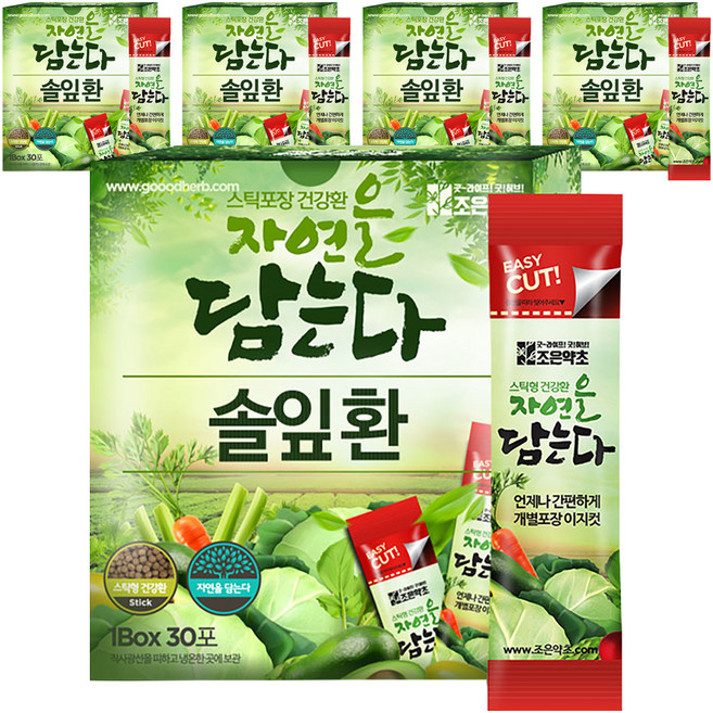 조은약초 솔잎환 스틱, 5개, 90g