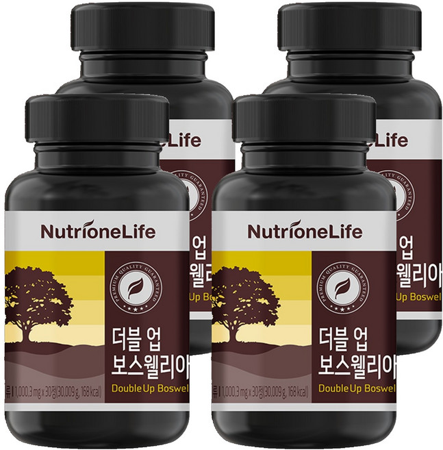 뉴트리원 더블 업 보스웰리아 추출물분말 30.009g, 30정, 4개
