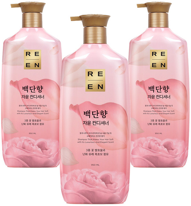 리엔 자윤 컨디셔너 백단향, 950ml, 3개