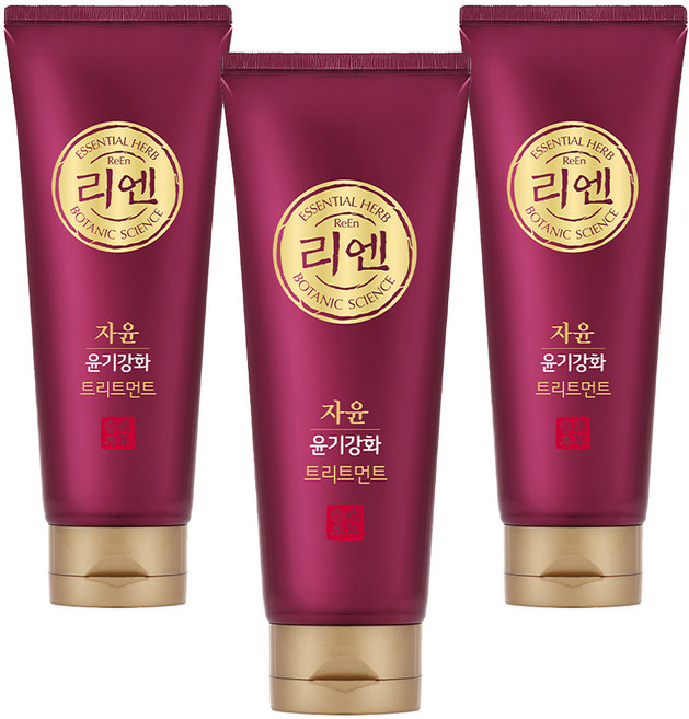 리엔 자윤 윤기강화 트리트먼트, 200ml, 3개
