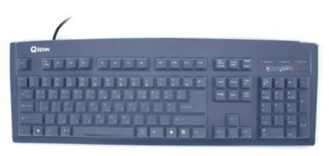 지오 ZIO-DT35USB/ZIO-DT35LED 전용 풀커버 실리콘 키스킨, 1개