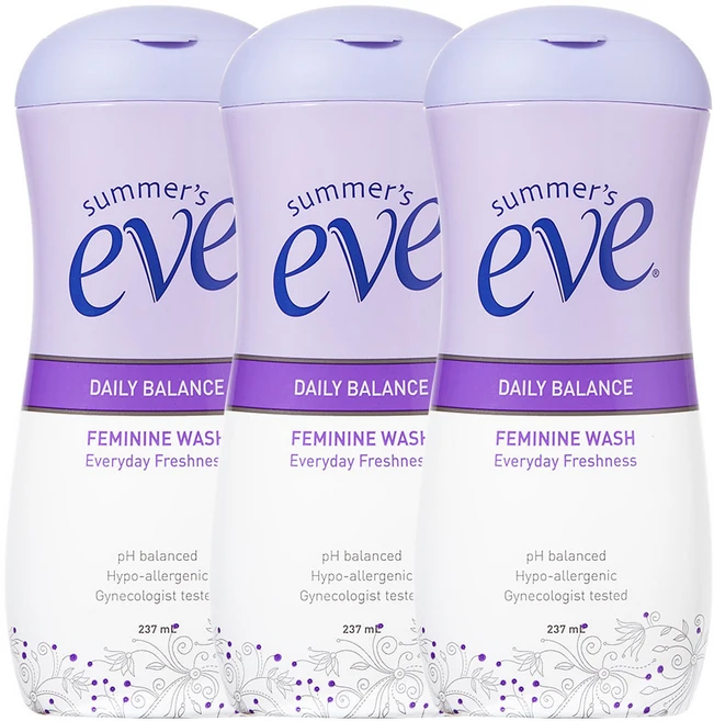 썸머스이브 데일리 밸런스 페미닌 워시 여성청결제, 237ml, 3개 - 쿠팡