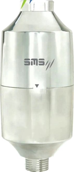 SMS 日月光淨水 高效能除氯沐浴器淨水器, 1個, 銀色