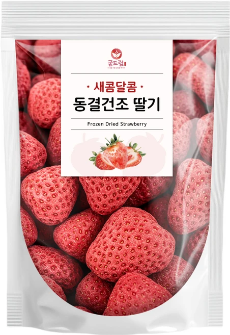 굳드림 동결건조 딸기, 1개, 100g - 쿠팡