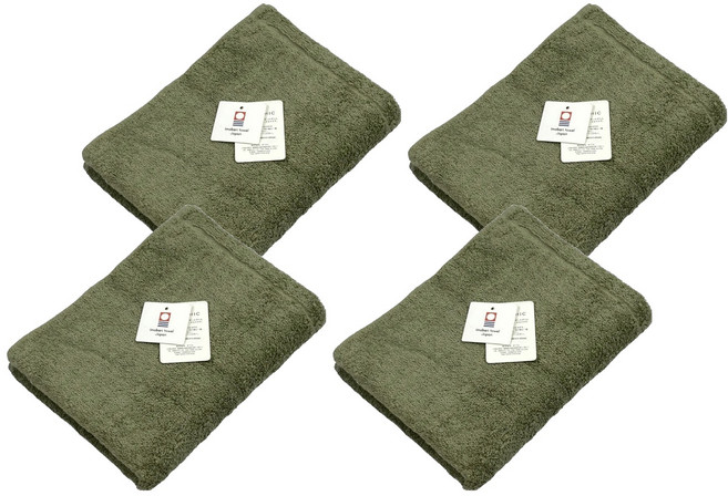 imabari towel 今治毛巾 ORIM QULACHIC 棉紗 85 x 32cm, 森林綠, 4條