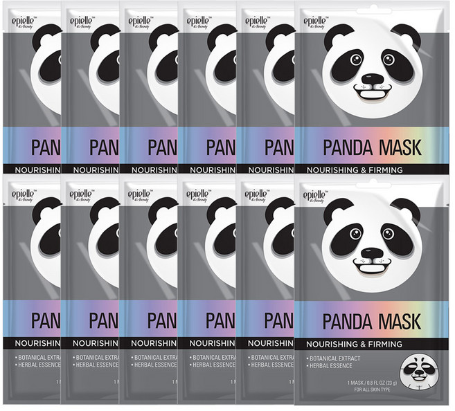 에피엘르 팬더 캐릭터 마스크팩, 1개입, 12개