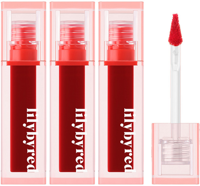 릴리바이레드 쥬시 라이어 워터 틴트, 01구아바모히토인척, 3개