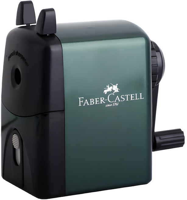 파버카스텔 핸들연필깎이, 그린, 1개
