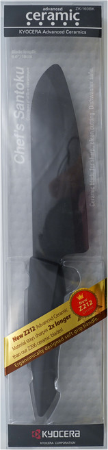 KyOCERa 京瓷 16cm黑陶瓷刀 1入, 黑色, 1支