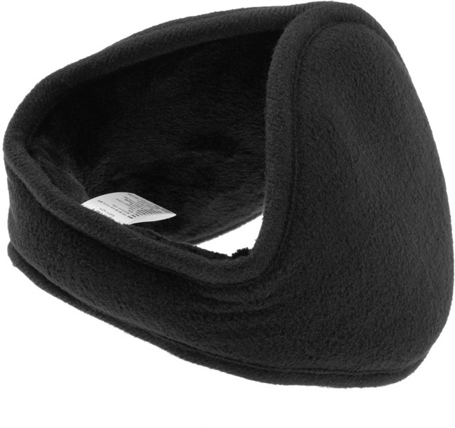 캐럿 폴더블 방한 귀마개, 블랙, 1개