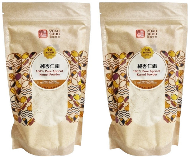 源順食品 純杏仁霜, 400g, 2包
