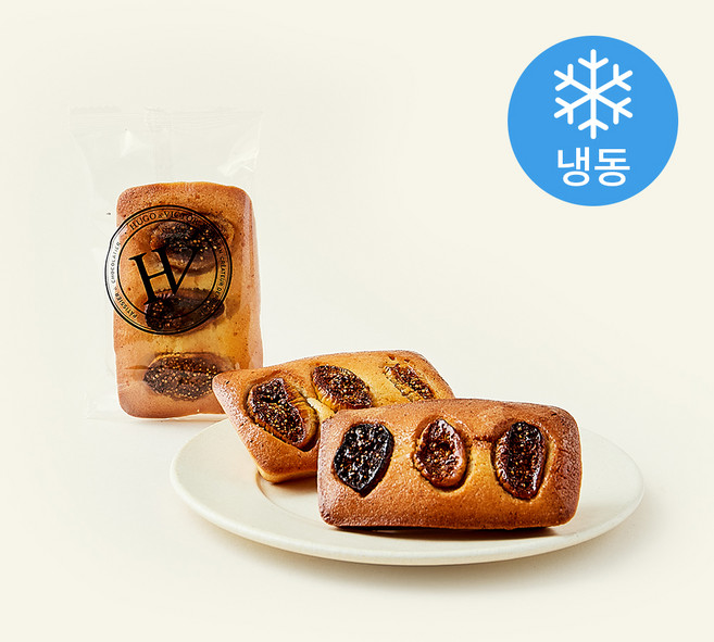 위고에빅토르 무화과 피낭시에 (냉동), 3개입, 1개