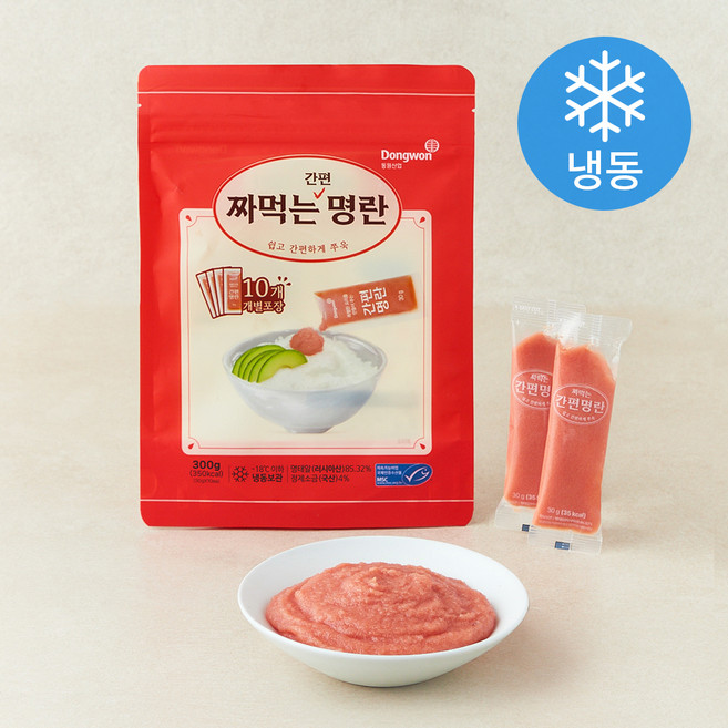 동원산업 짜먹는 간편명란 (냉동), 300g, 1개