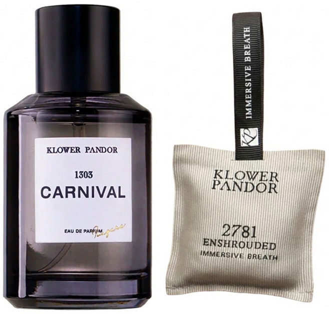 KLOWER PANDOR 台灣公司貨 輕香日常組 私人派對香水 + 馥檀雲境 空間香氛包, 1套