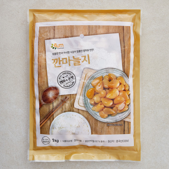 이음푸드 깐마늘지, 1kg, 1개