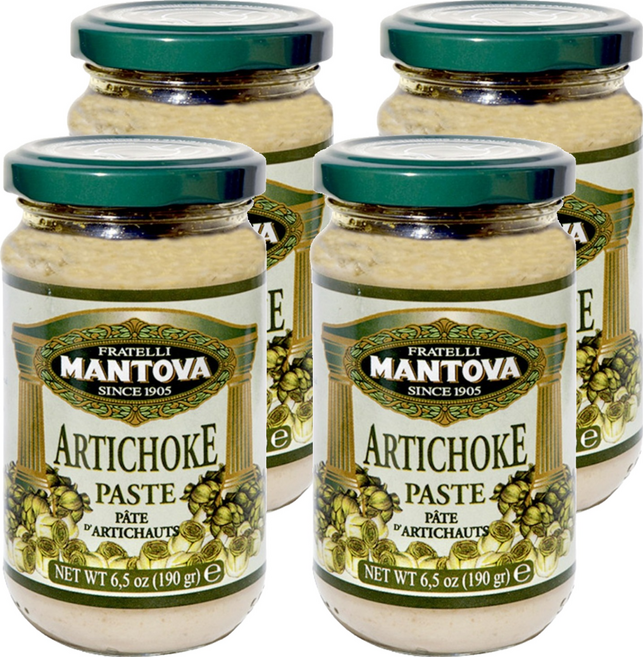 MANTOVA 曼托瓦 朝鮮薊醬, 190g, 4個