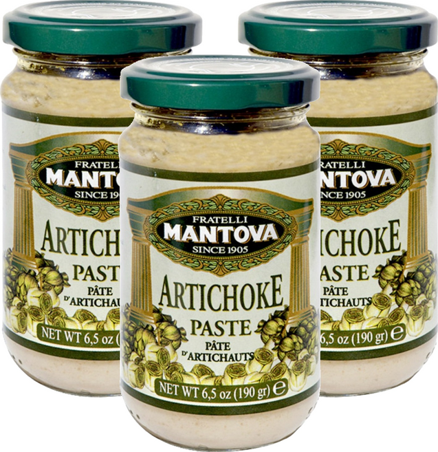 만토바 아티초크 페이스트, 190g, 3개