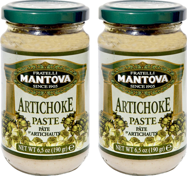 만토바 아티초크 페이스트, 190g, 2개